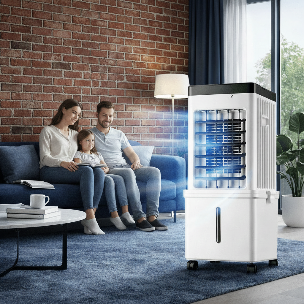 3-in-1 Air Cooler Fan Humidifier – Home, Office
