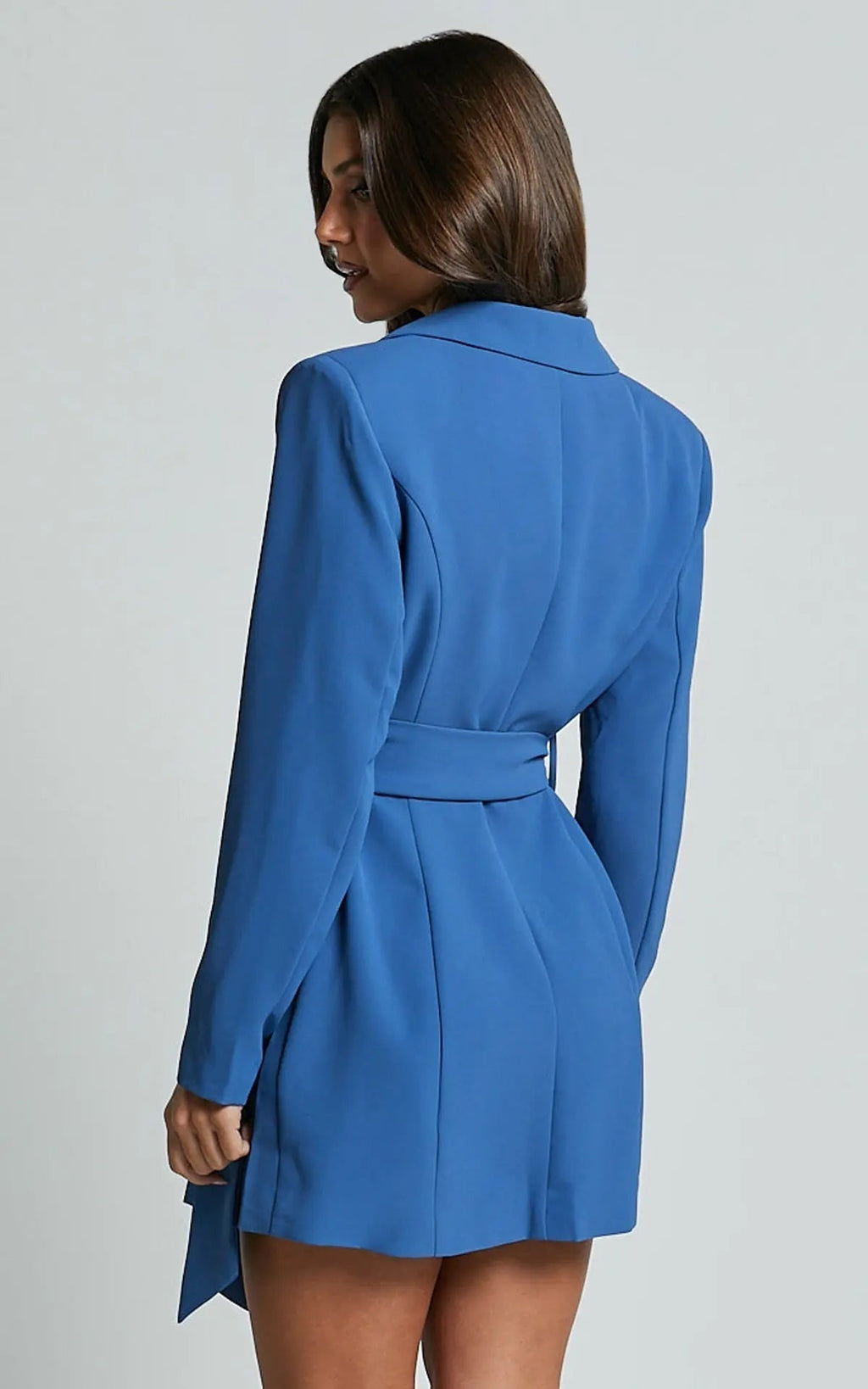 Blazer Dress in Sienna Color - Tailored Style for Office or Evening Wear