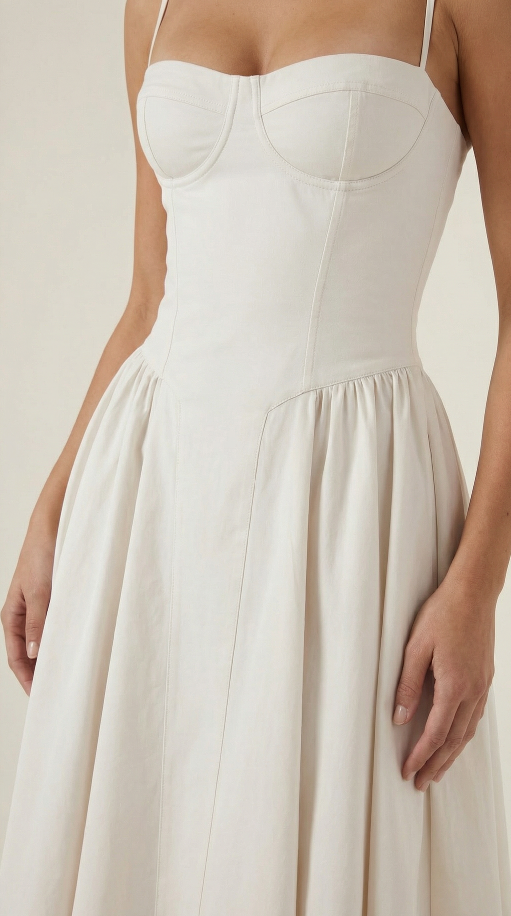 Corset Midi Dress Women UK – Formal Occasion Wedding Guest Evening Gown, Cocktail