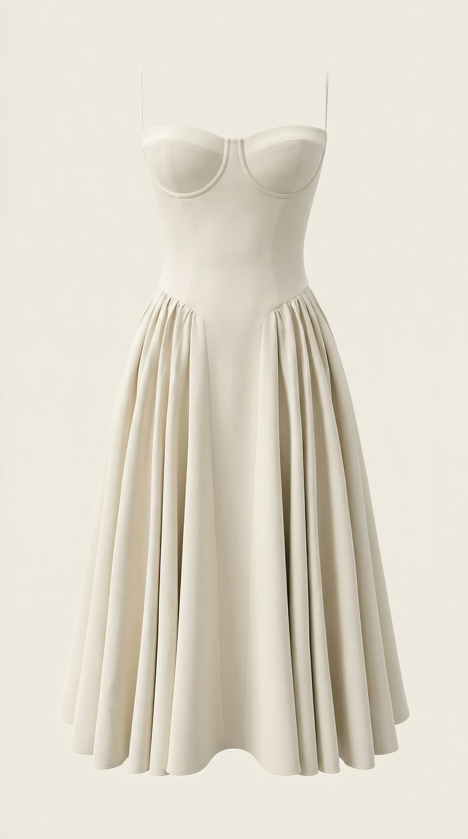 Corset Midi Dress Women UK – Formal Occasion Wedding Guest Evening Gown, Cocktail