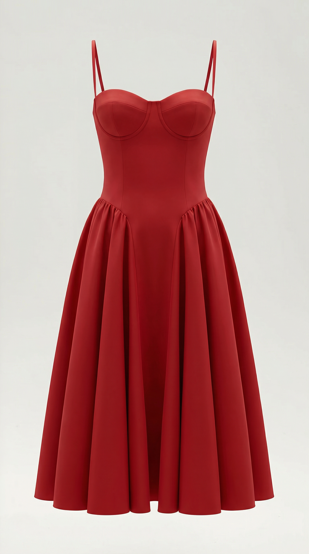 Corset Midi Dress Women UK – Formal Occasion Wedding Guest Evening Gown, Cocktail