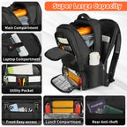 Extra-Large Laptop Backpack with USB Charging Port – Travel, Work