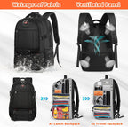 Extra-Large Laptop Backpack with USB Charging Port – Travel, Work