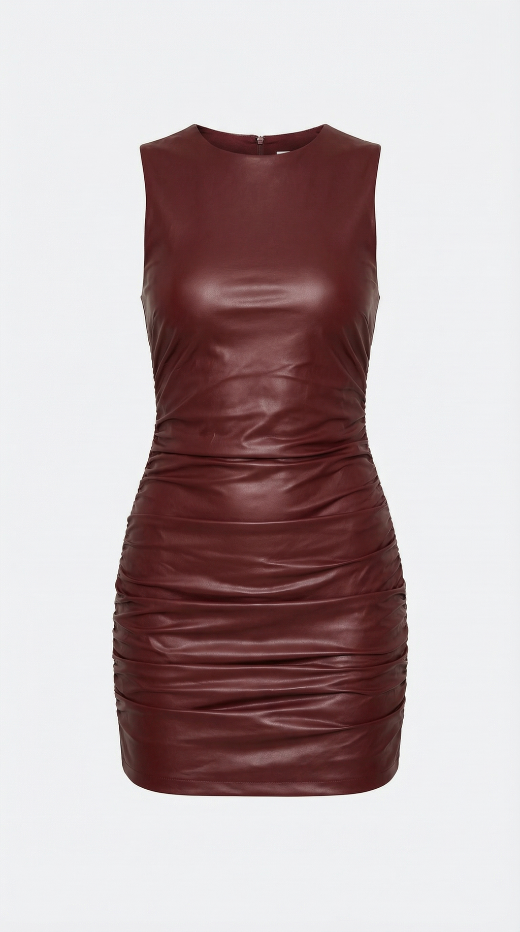 Faux Leather Mini Dress for Women - Stylish Bernice Design for Casual or Night Out Wear