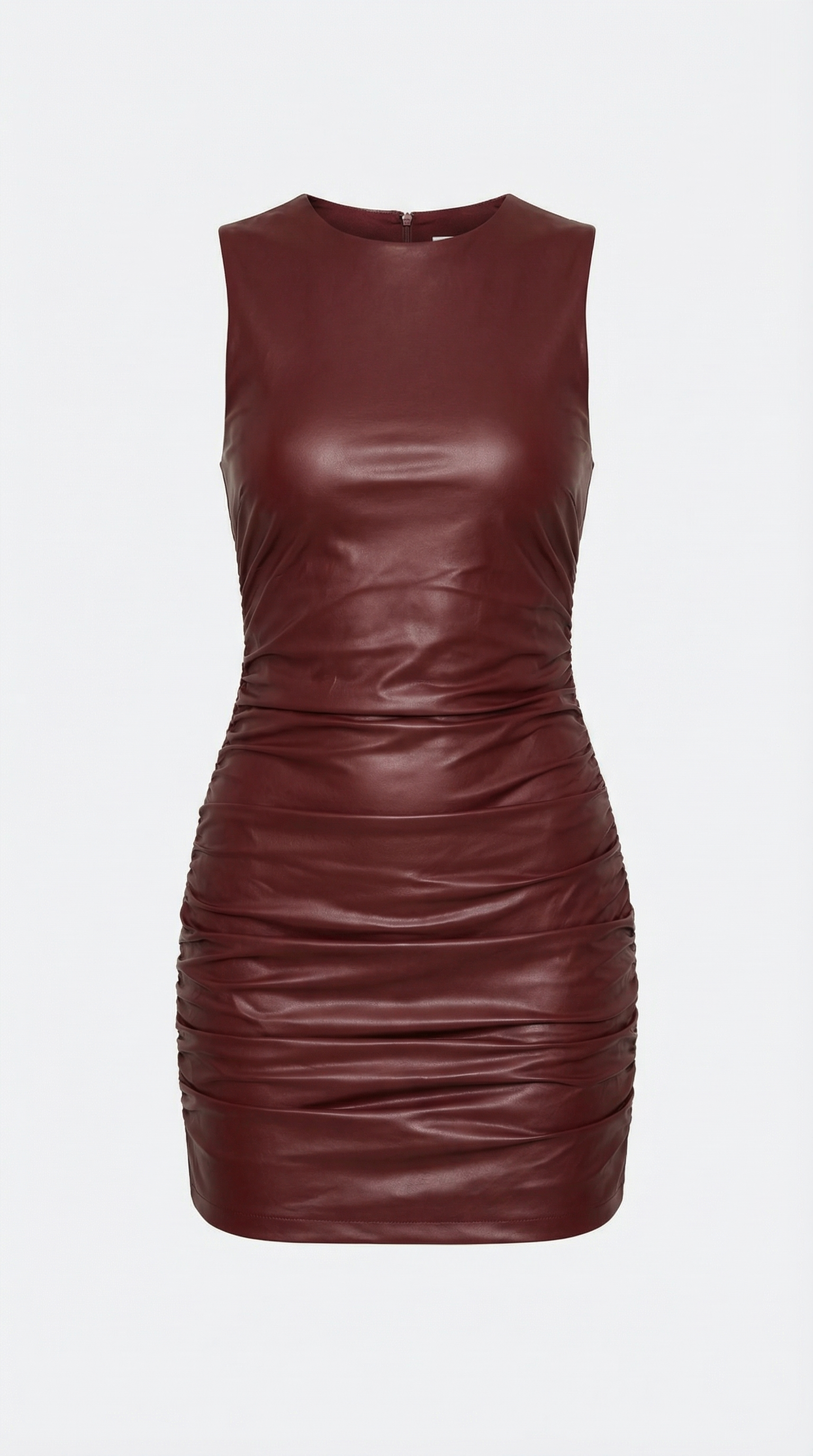Faux Leather Mini Dress for Women - Stylish Bernice Design for Casual or Night Out Wear