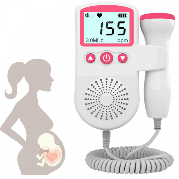 Fetal Doppler Heart Rate Monitor – Home Use, Expecting Parents