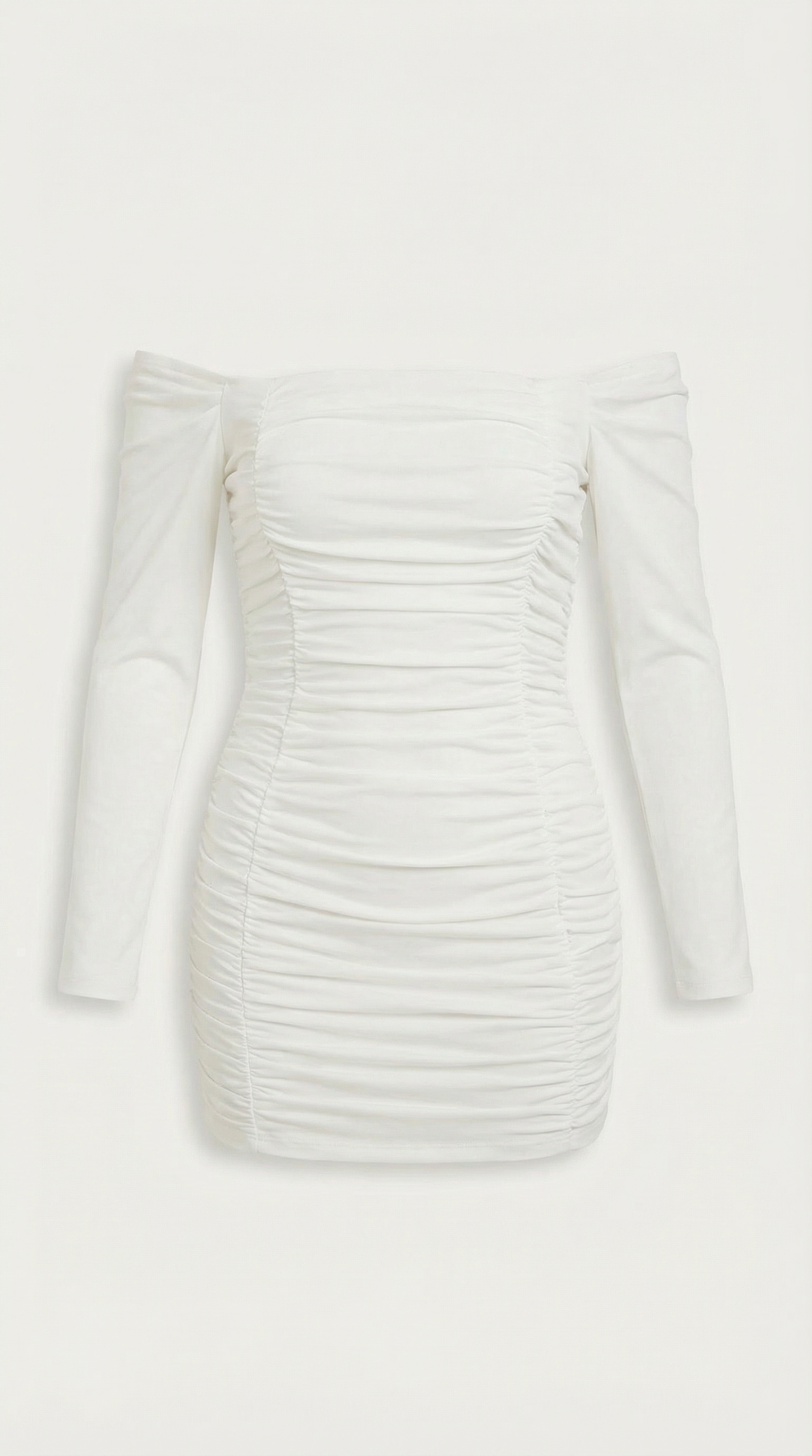Figure-Hugging Mini Dress in Stretch Fabric - Casual Evening Wear for Women
