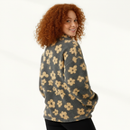 Fleece Half-Zip Pullover for Women - Plush Winter Sweater for Cozy Layering and Warmth