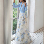 Floral Print Maxi Dress for Women - Lightweight Summer Style for Casual Wear