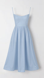 Flowy Midi Dress for Women | Lightweight Fabric | Casual Elegance for Everyday Wear