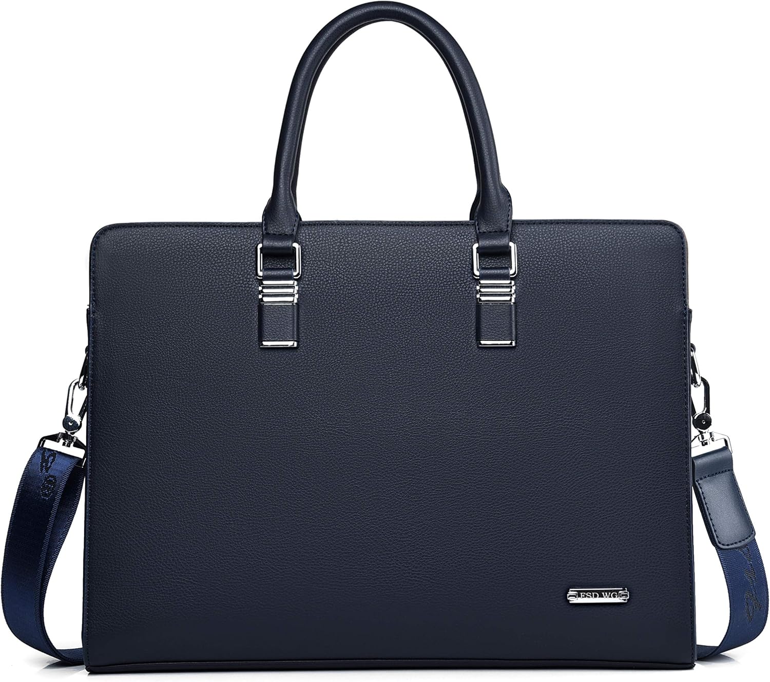 Genuine Leather Business Briefcase with Multi-Compartment – Office, Professional Use