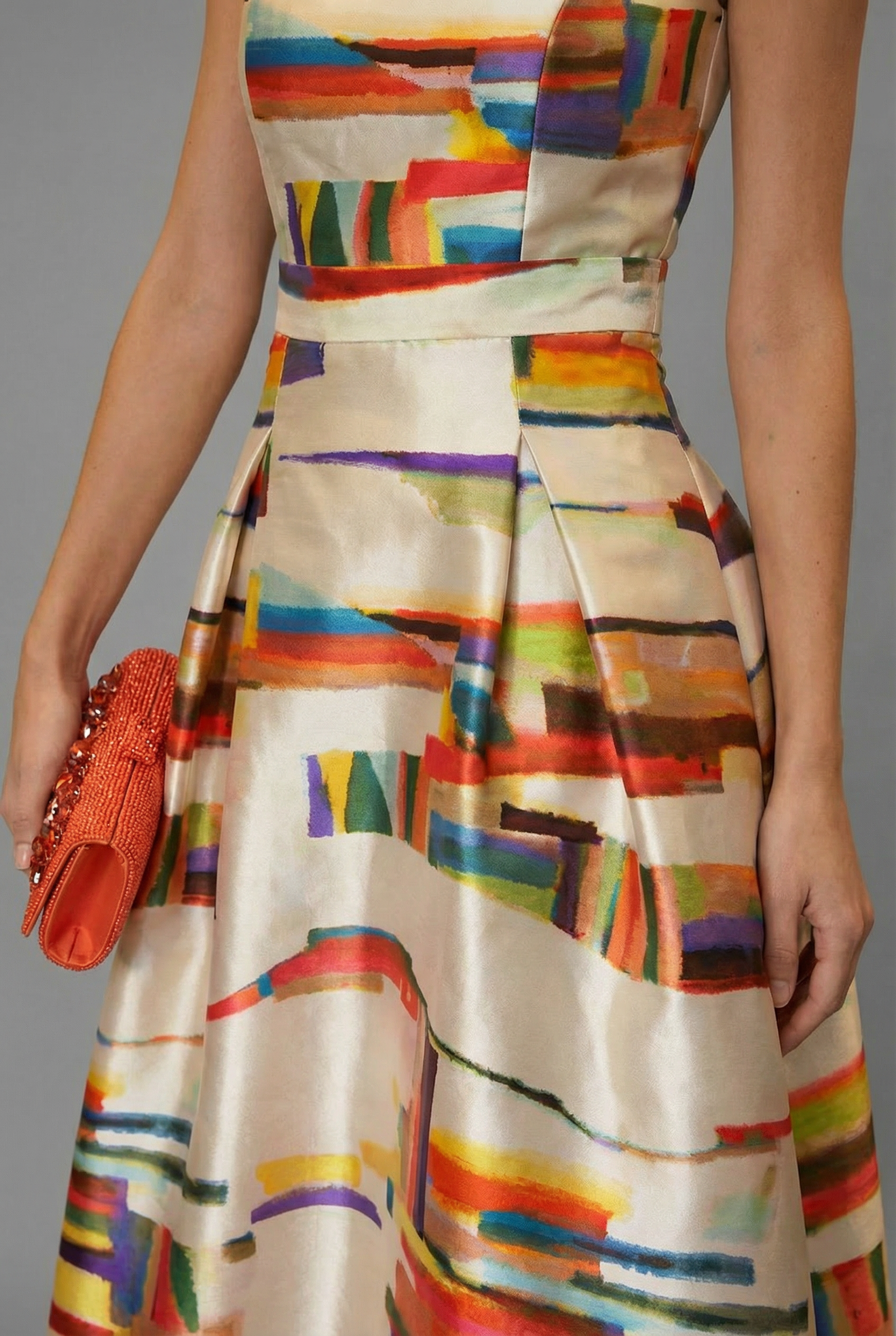 Geometric Print Maxi Dress for Women - Lightweight Summer Fashion Dress