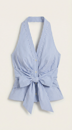 Halter Neck Top in Lightweight Fabric for Casual Wear - Aspen Style, Perfect for Summer Outings and Layering