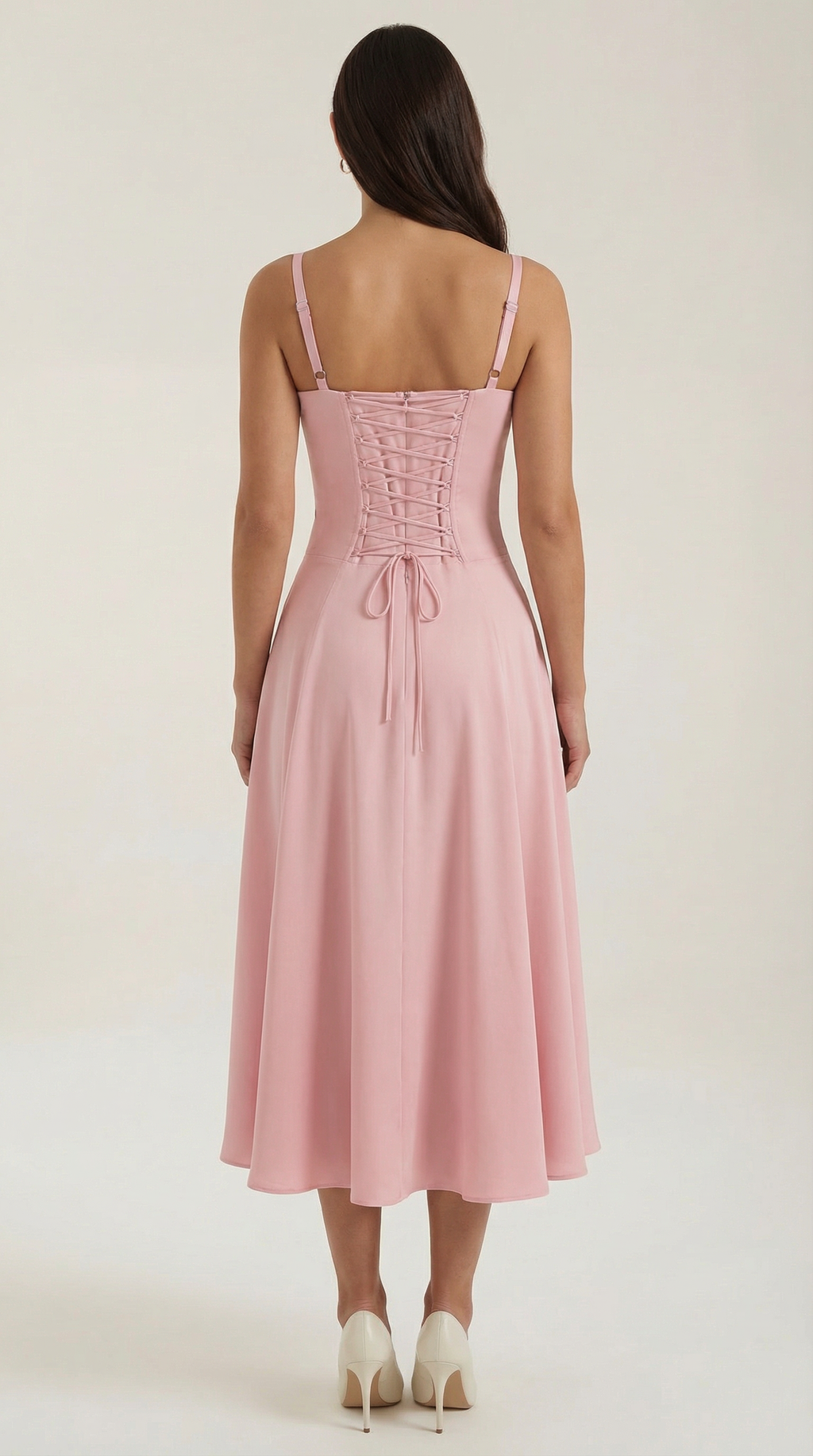 Jade Laced Midi Dress - Elegant Casual Wear for Women - Perfect for Parties and Events