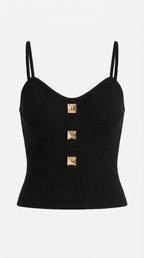 Jasmin Women's Tank Top - Lightweight Cotton Blend - Casual Sleeveless Shirt for Everyday Wear
