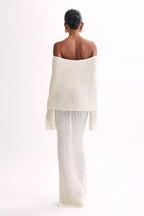 Knit Lounge Set - Soft Cotton Blend - Casual Style - Women's Apparel