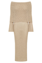 Knit Lounge Set - Soft Cotton Blend - Casual Style - Women's Apparel