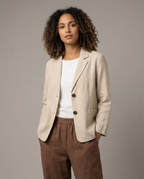 Korean Blazer Jacket - Lightweight Loose Fit for Spring and Autumn Wear