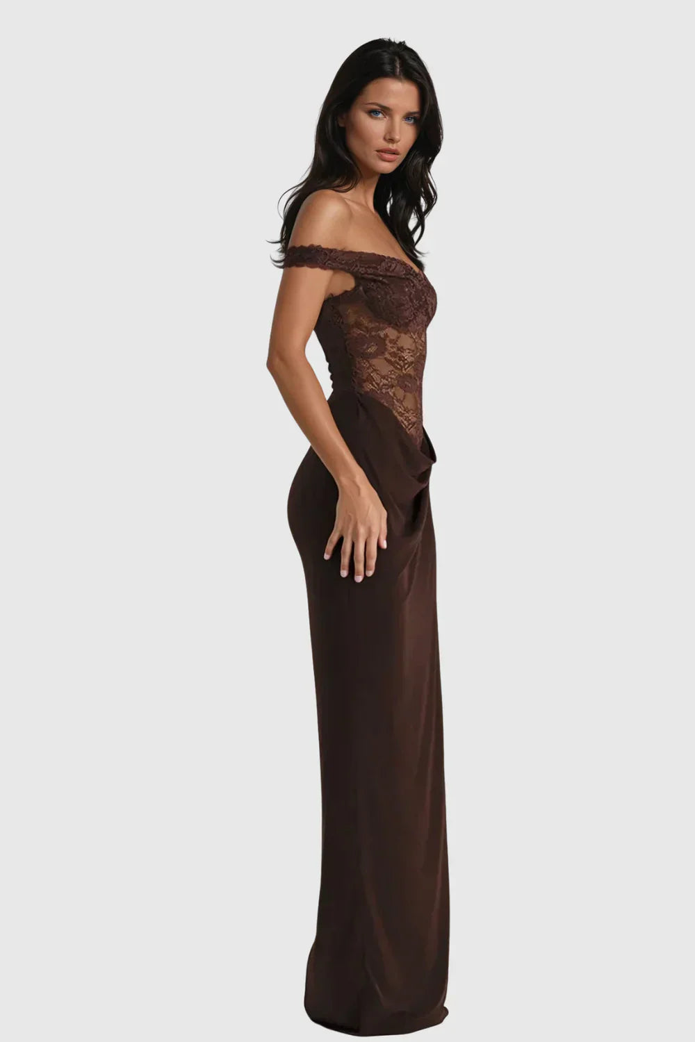Lace Dress with Elowyn Design for Women - Elegant Evening Wear