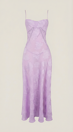 Lace Maxi Dress for Women - Elegant Floral Design - Perfect for Formal Events and Special Occasions