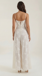 Lace Maxi Dress for Women - Elegant Floral Design - Perfect for Formal Events and Special Occasions