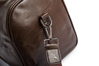 Large-Capacity Leather Travel Duffel – Lightweight Carry-On Bag, Durable for Weekend Getaways, Travel