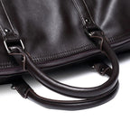 Large-Capacity Leather Travel Duffel – Lightweight Carry-On Bag, Durable for Weekend Getaways, Travel