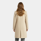 Lightweight Women's Long Trench Coat - Single-Breasted Design for Stylish Outerwear in Various Colors