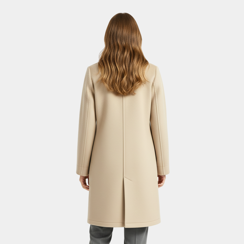 Lightweight Women's Long Trench Coat - Single-Breasted Design for Stylish Outerwear in Various Colors