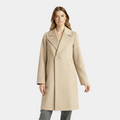 Lightweight Women's Long Trench Coat - Single-Breasted Design for Stylish Outerwear in Various Colors