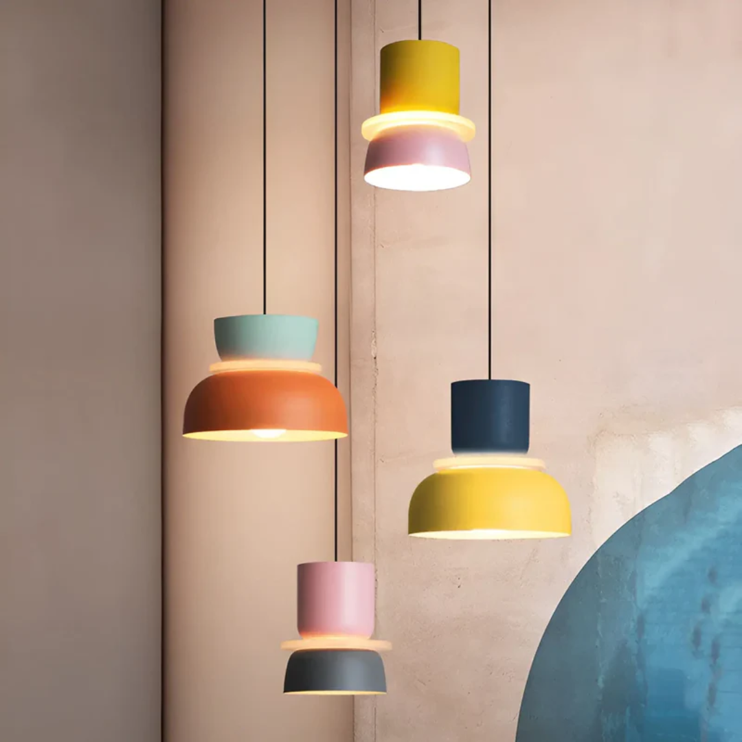 Macaron LED Pendant Light – Home Decor, Gift