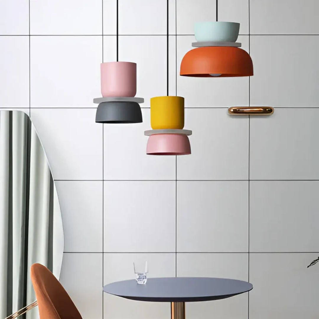 Macaron LED Pendant Light – Home Decor, Gift