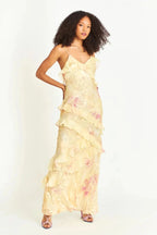Maxi Dress for Summer Events - Lightweight Fabric, Elegant Formal Style