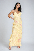 Maxi Dress for Summer Events - Lightweight Fabric, Elegant Formal Style