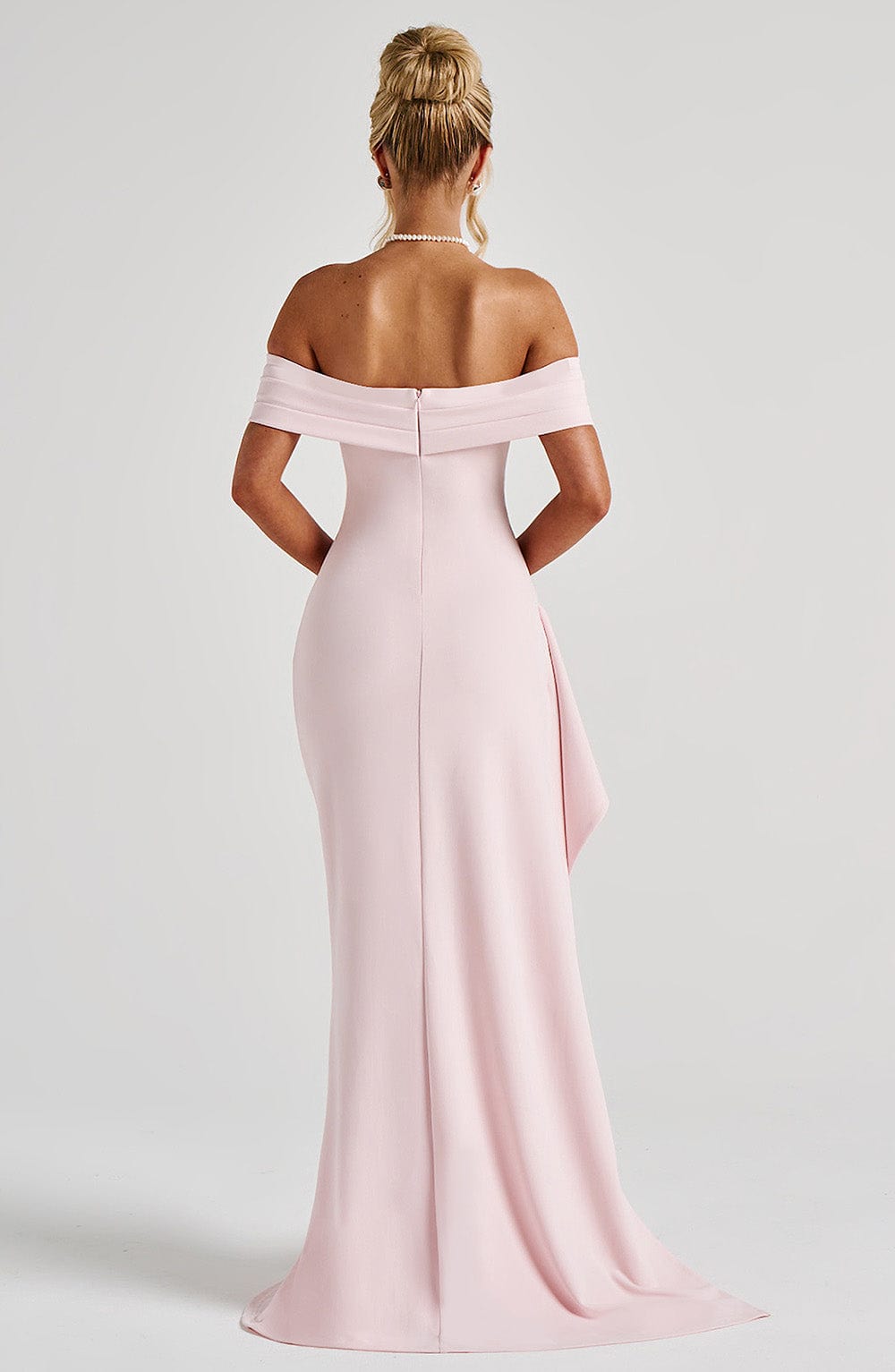 Maxi Dress in Opaline Drape Fabric - Elegant Evening Wear for Women