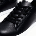 Men's Classic Business Sneakers - Comfortable Leather Design for Everyday Wear - Versatile Casual Footwear