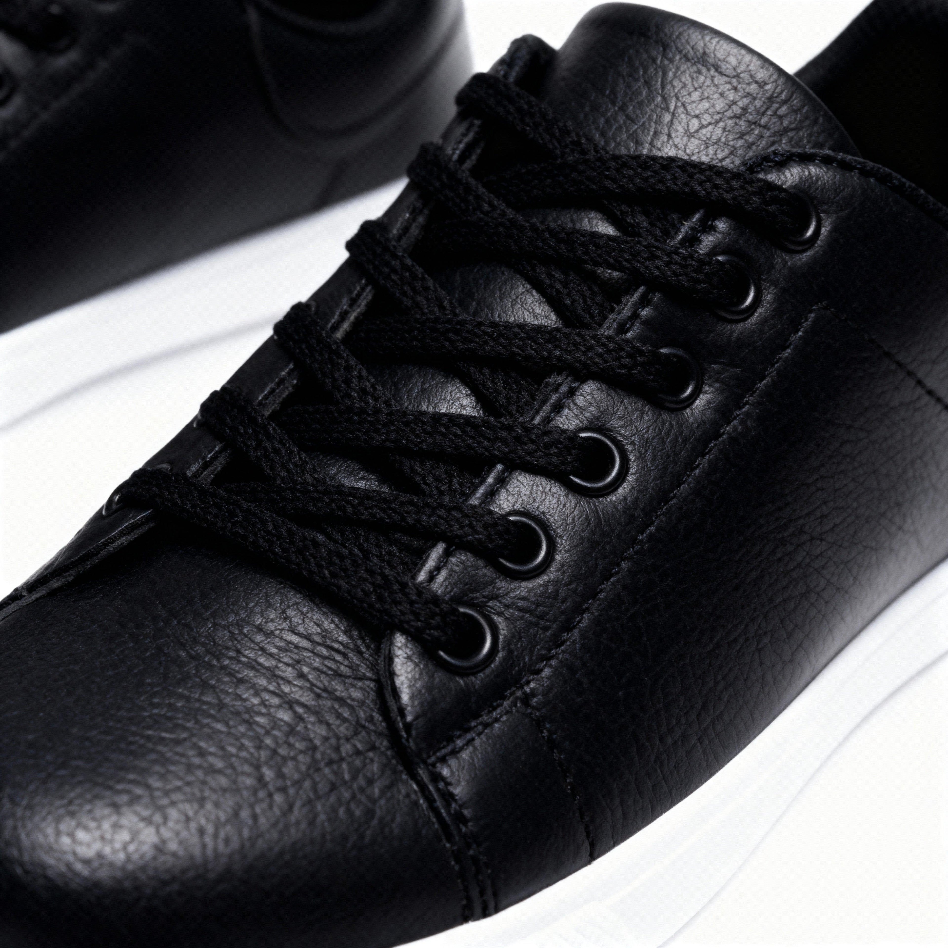 Men's Classic Business Sneakers - Comfortable Leather Design for Everyday Wear - Versatile Casual Footwear