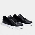 Men's Classic Business Sneakers - Comfortable Leather Design for Everyday Wear - Versatile Casual Footwear