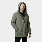Men's Insulated Parka Jacket for Cold Weather - Waterproof, Warm, and Stylish Winter Outerwear