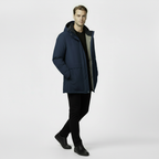 Men's Insulated Parka Jacket for Cold Weather - Waterproof, Warm, and Stylish Winter Outerwear
