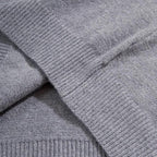 Men's Knitted Hoodie in Wool Blend - Casual Pullover for Everyday Wear, Comfortable and Stylish