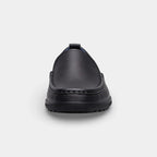 Men's Leather Moccasin Loafers - Comfortable Driving Shoes for Casual Wear