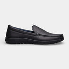 Men's Leather Moccasin Loafers - Comfortable Driving Shoes for Casual Wear