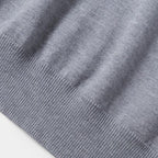 Men's Lightweight Cotton Crew-Neck Sweater - Fine-Knit Jumper for Casual Wear