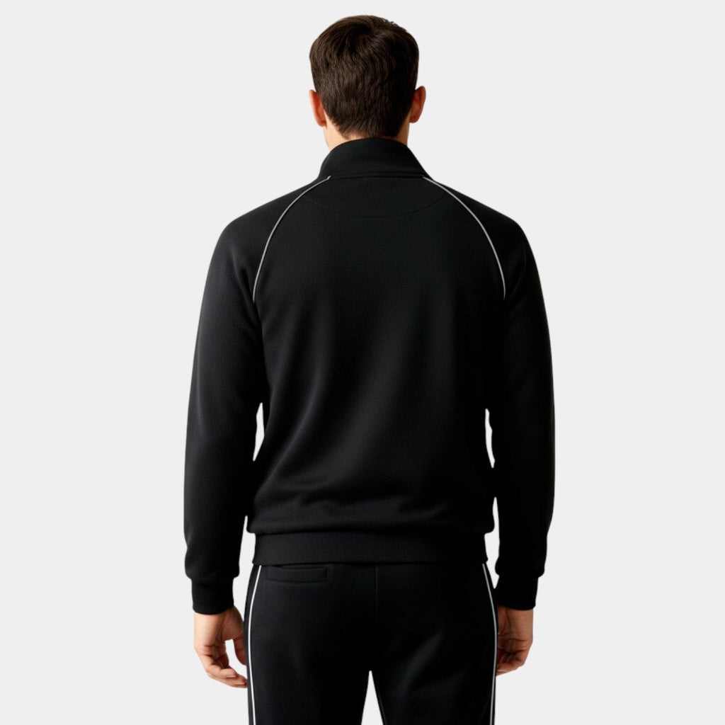 Men's Premium Zip Jacket and Slim Joggers Tracksuit Set for Activewear and Casual Outfits