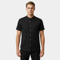 Men's Relaxed Fit Linen Short-Sleeve T-Shirt for Casual Wear