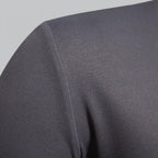 Men's Slim Fit Stretch Long-Sleeve Polo Shirt with Anti-Odor Fabric for Performance and Active Wear