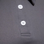 Men's Slim Fit Stretch Long-Sleeve Polo Shirt with Anti-Odor Fabric for Performance and Active Wear
