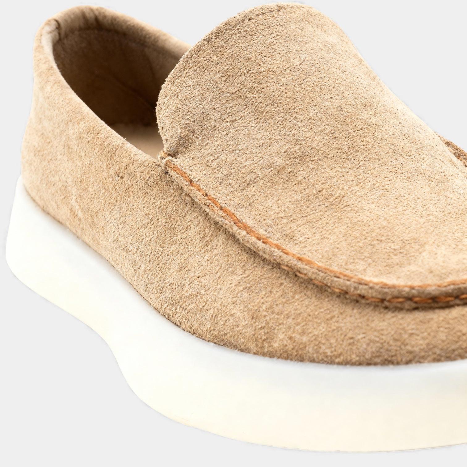 Men's Slip-On Loafers in Faux Suede | Casual Footwear for Everyday Wear | Comfortable and Stylish Design
