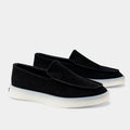 Men's Slip-On Loafers in Faux Suede | Casual Footwear for Everyday Wear | Comfortable and Stylish Design